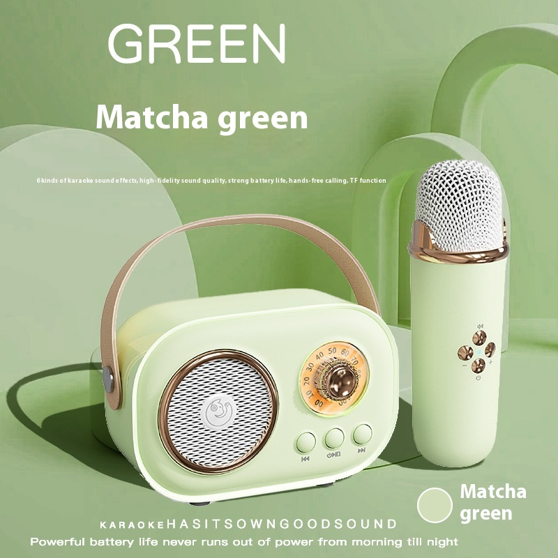 Portable Wireless Karaoke Microphone Set