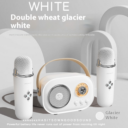 Portable Wireless Karaoke Microphone Set