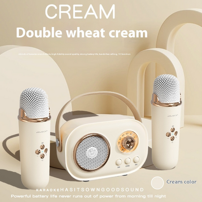 Portable Wireless Karaoke Microphone Set