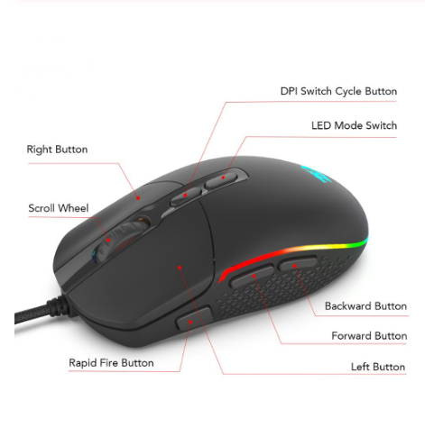 RGB Wired Gaming Mouse