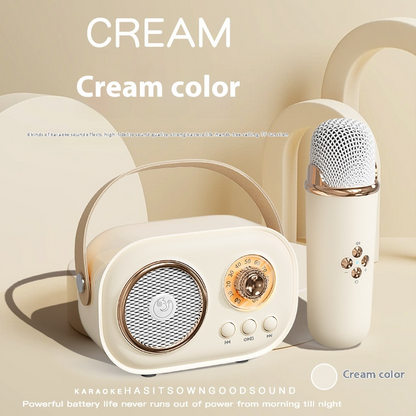 Portable Wireless Karaoke Microphone Set